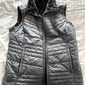 North Face Reversible Vest Black size M